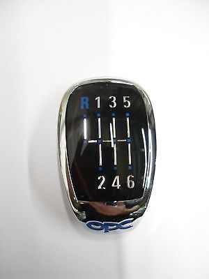 BADGE, GEARSHIFT LEVER KNOB, OPC (LEATHER GRIP) (EXCEPT VAUXHALL)
