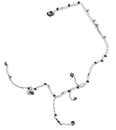 VAUXHALL WIRING HARNESS - GENUINE NEW - 95428707