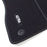 Astra K Velour Car Mats - (2016-) - Black with Stitched Edges