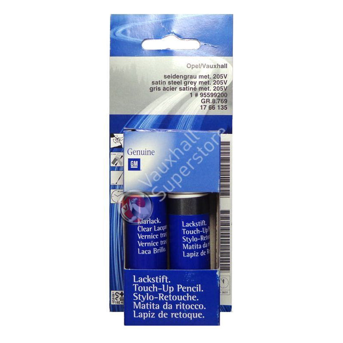 Satin Steel Grey Touch-Up Paint (colour code: GYM)