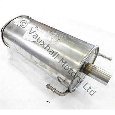 Genuine Vauxhall Agila B 2008 Exhaust Rear Section / Back Box 93194228