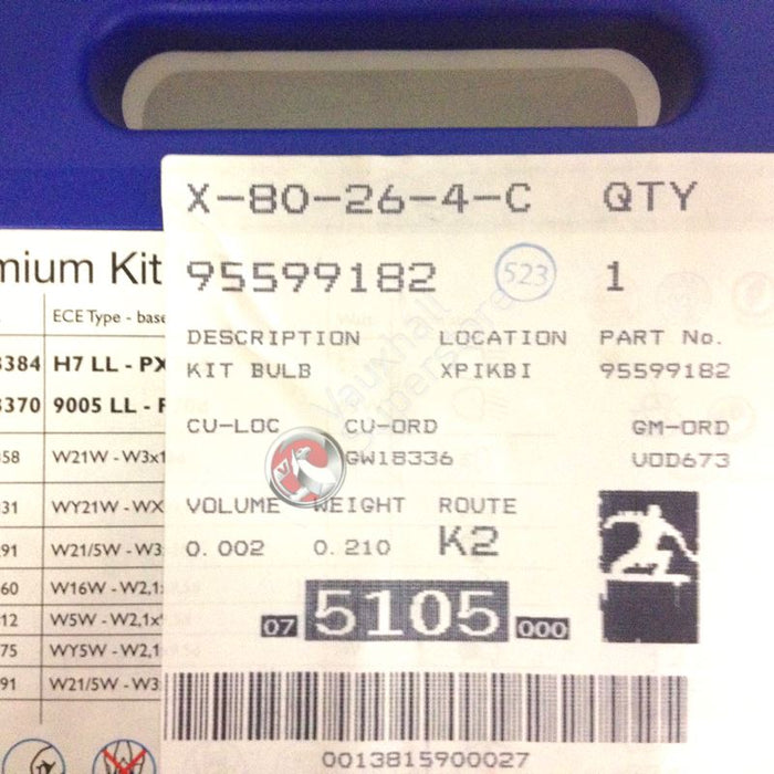 SPARE BULB KIT, H7