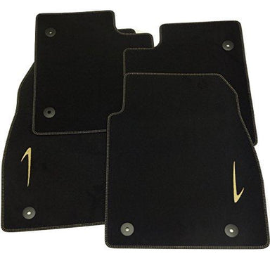 Genuine Vauxhall Insignia Facelift 13+ Black Velour Floor Carpet Mats - 22943466