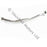 Genuine Vauxhall Agila B 1.3 Diesel 2008 Onwards Center Exhaust Pipe 93193536