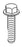 VAUXHALL HEX HEAD SCREW - GENUINE NEW - 11546405
