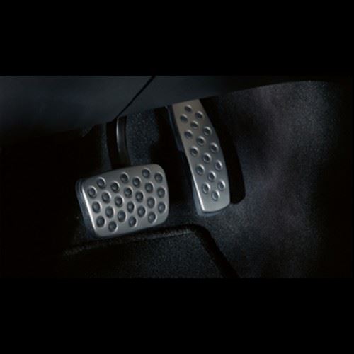 Cascada Stainless Steel Pedal Covers - Automatic