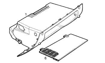 Astra H 5 Door (2005-2009) Glovebox Shelf