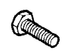 VAUXHALL SCREW - GENUINE NEW - 11101091