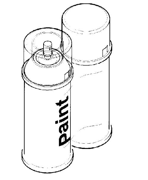 VAUXHALL SPRAY CAN - GENUINE NEW - PAINT CODE 22U - FLASH BLUE