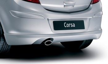 Corsa D (2006-) VXR Styling Rear Lower Skirt - Standard Exhaust