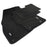 Corsa D Velour Car Mats - (2006-2014) - Black with Stitched Edges