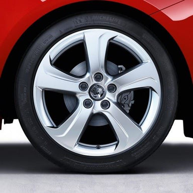 Corsa E VXR (2015-) 17 Inch, 5 Spoke Alloy Wheels - Set of 4 with Winter Tyres