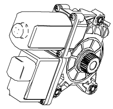 VAUXHALL WINDOW REGULATOR MOTOR - GENUINE NEW - 95391358