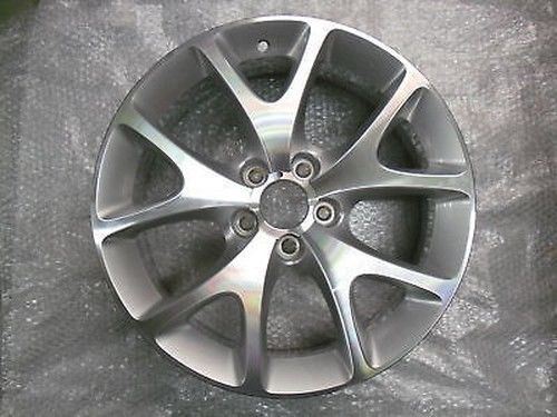 VAUXHALL CORSA D 18" VXR ALLOY WHEELS X 4 IN SILVER NEW