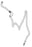 VAUXHALL FUEL PIPE - GENUINE NEW - 13173799