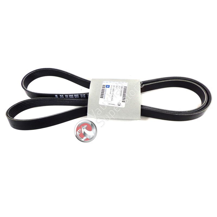 BELT, DRIVE, ALTERNATOR (IDENT KP) (USED WITH AIR CONDITIONING)