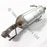 Genuine Vauxhall Meriva 2004-2005 Exhaust Rear Section / Back Box 13107577