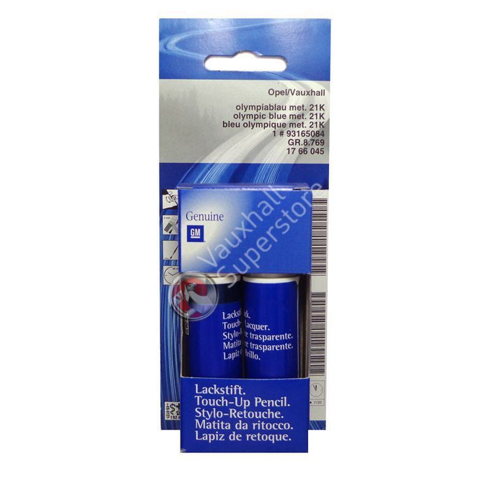 Olympia Blue Touch-Up Paint (colour code: 21K)