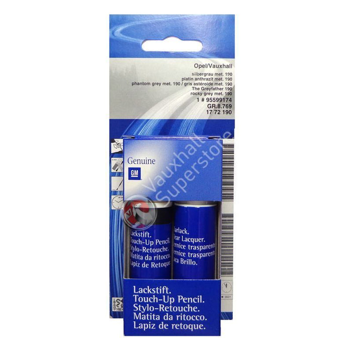 Asteroid Grey / Phantom Grey Touch-Up Paint (colour code: Z190 / GWH)