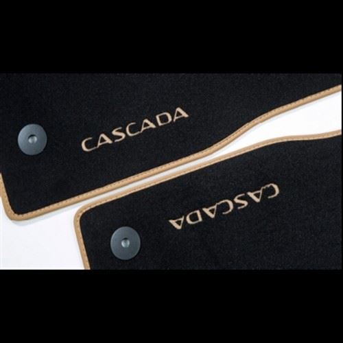 Cascada Velour Floor Mats- Brandy (Set of Four)