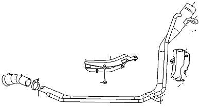VAUXHALL FUEL FILLER PIPE - GENUINE NEW - 13294612
