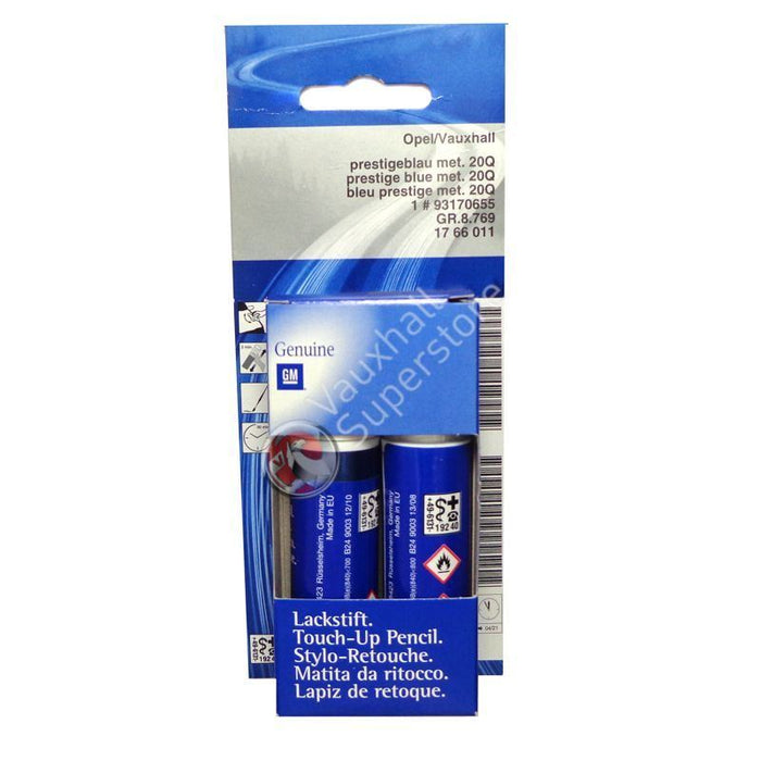 Seashell /  Mineral White / Silver Walker Touch-Up Paint (colour code: GWA / 187)