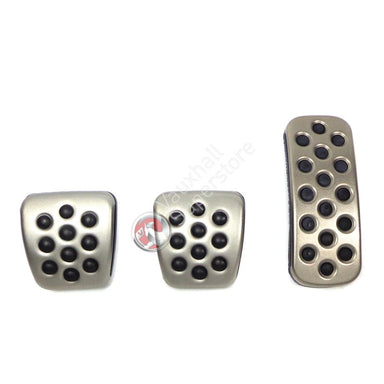 ASTRA K (VXR STYLING) STAINLESS STEEL PEDAL COVER SET - MANUAL