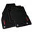 Corsa E (2015-2019) Velour Carpet Mats - Black & Red