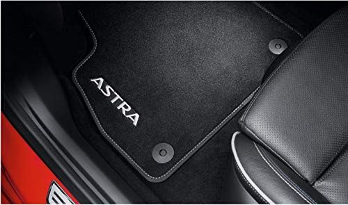 VAUXHALL Genuine Astra K Footwell Tailored Floor Mats - Velour