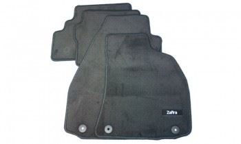 Zafira A (1999-2005) Velour Floor Mats - Anthracite - Set of Four
