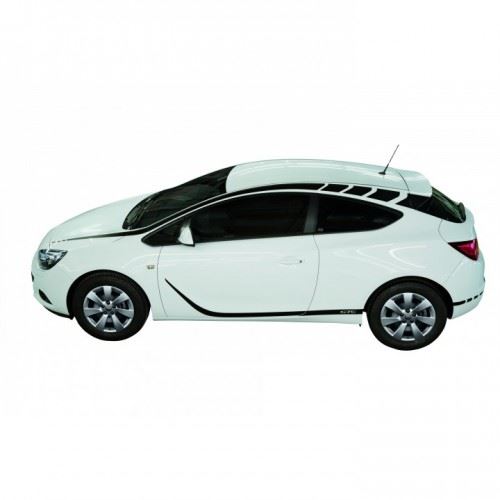 Astra GTC Foil Decals Kit- Black