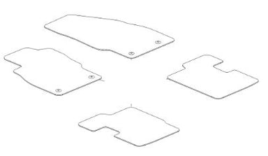 VAUXHALL FLOOR MAT SET - GENUINE NEW - 39187352