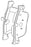 VAUXHALL BRAKE PAD KIT -  GENUINE NEW - 95525370