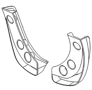 VAUXHALL MUDFLAP SET - GENUINE NEW - 39049175