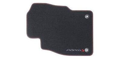 VAUXHALL Genuine ADAM - Floor Mats - Velour Carpet - Black with Red Stitching - Mud/Rain/Snow/Footwell/passenger/Driver/Rear/Front