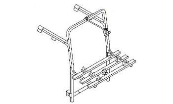 Zafira B (2006-) Bicycle Carrier - Tailgate