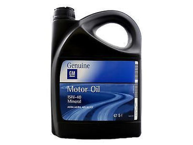 GM 15W-40 Mineral Engine Oil - 5 Litre