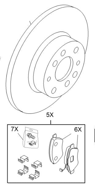 VAUXHALL INSTALLATION SET - GENUINE NEW - 95526068 - ONE ONLY AT THIS PRICE