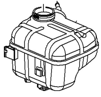 VAUXHALL EXPANSION TANK - GENUINE NEW - 39066025