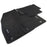Insignia A Pre Facelift Velour Car Mats - (2009-2014) - Black with Stitched Edges