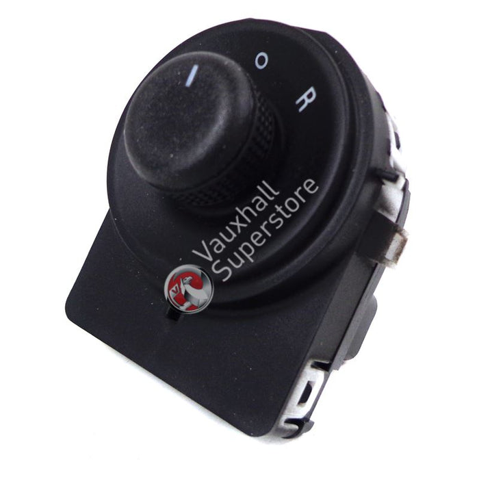SWITCH, ASSY., DOOR MIRROR ADJUSTMENT, BLACK (EXCEPT ELECTRIC FOLDING MIRROR)
