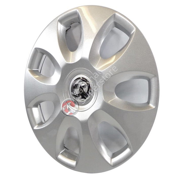 ADAM 15" SILVER WHEEL COVER - SINGLE