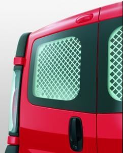 Vivaro (2001-) Window Grilles - Rear Doors