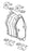 VAUXHALL BRAKE PAD KIT -  GENUINE NEW - 95525386