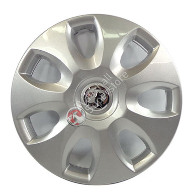 ADAM 15" SILVER WHEEL COVER - SINGLE