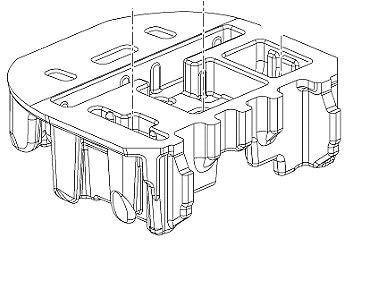VAUXHALL STORAGE BOX - GENUINE NEW - 95417967