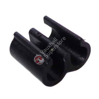 CLIP,BRK PIPE(HOLDS (2) LINES IN CLAMP C STYLE RETAINER)