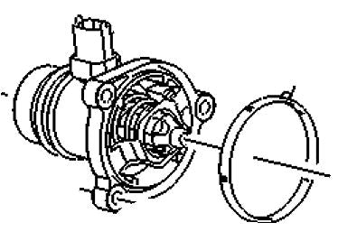 VAUXHALL THERMOSTAT - GENUINE NEW - 25200454