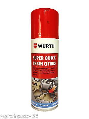 WURTH SUPER QUICK FRESH AIR CONDITIONING SYSTEM CLEANER FRESHENER - COCONUT (150ML)