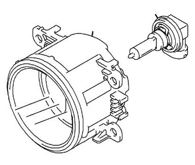VAUXHALL FOG LAMP - GENUINE NEW - 95509057